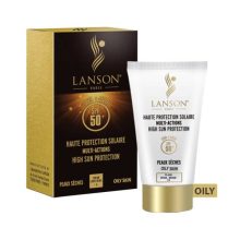 فلویید ضد آفتاب لانسون مدل +Oily Skin SPF 50 شماره 1.5 – رز بژ