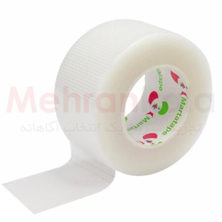 چسب ضد حساسیت شیشه ای مدل Transpore عرض 2.5 سانتی متری
