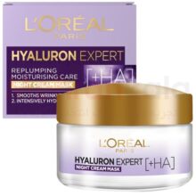 کرم ضد چروک شب لورال مدل Hyaluron Expert حجم 50 میلی لیتر
