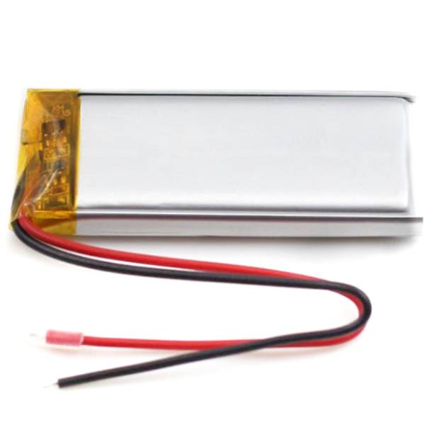 باتری لیتیوم پلیمر قابل شارژ مدل Li-Po 2080 ظرفیت 280 میلی آمپر ساعت