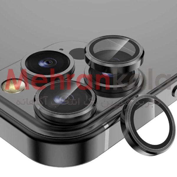 محافظ لنز دوربین گوشی اپل مدل 9H مناسب آیفون 14 پرو و 14 پرو مکس