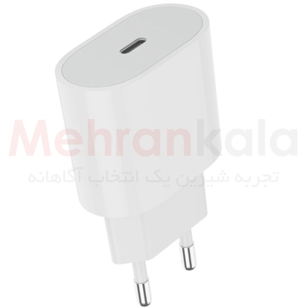 شارژر 35 وات اپل مدل USB-C EU مناسب برای گوشی آیفون و آیپد