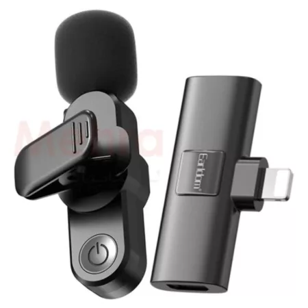 میکروفون بی سیم یقه ای ارلدام مدل MC7L رابط لایتنیتگ - مناسب گوشی آیفون