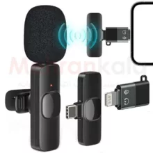 میکروفون بی سیم یقه ای وان پرو مدل PRO K9 رابط لایتنیتگ و تایپ سی