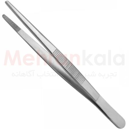 پنس جراحی شیاردار مدل Ribbed طول 24 سانتی متر