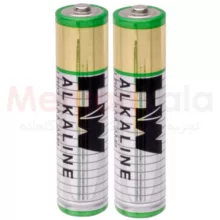 باتری نیم قلمی آلکالاین های وات مدل ALKALINE بسته 2 عددی
